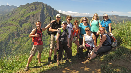 Wandern mit Rucksack und kundiger Reiseleitung